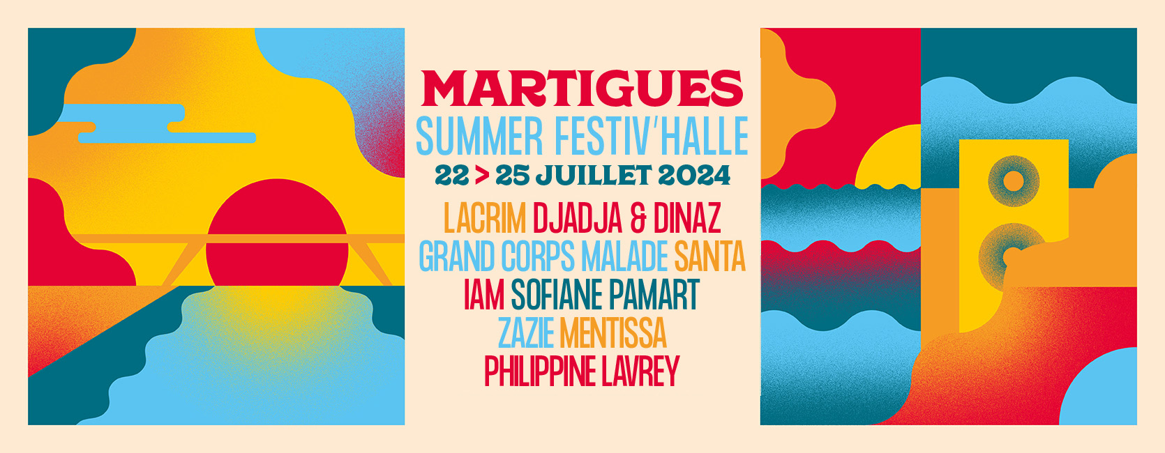 Martigues Summer Festiv'Halle - La Halle de Martigues - Du 22 au 25 juillet 2024