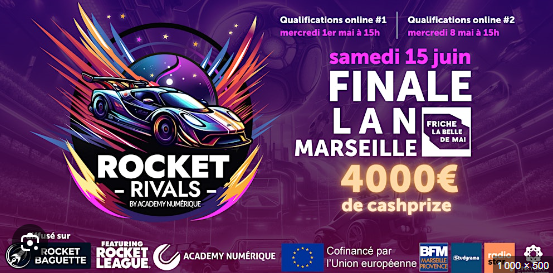 Rocket Rivals Finale by Academy du Numérique – Friche La Belle de Mai – 15 juin 2024