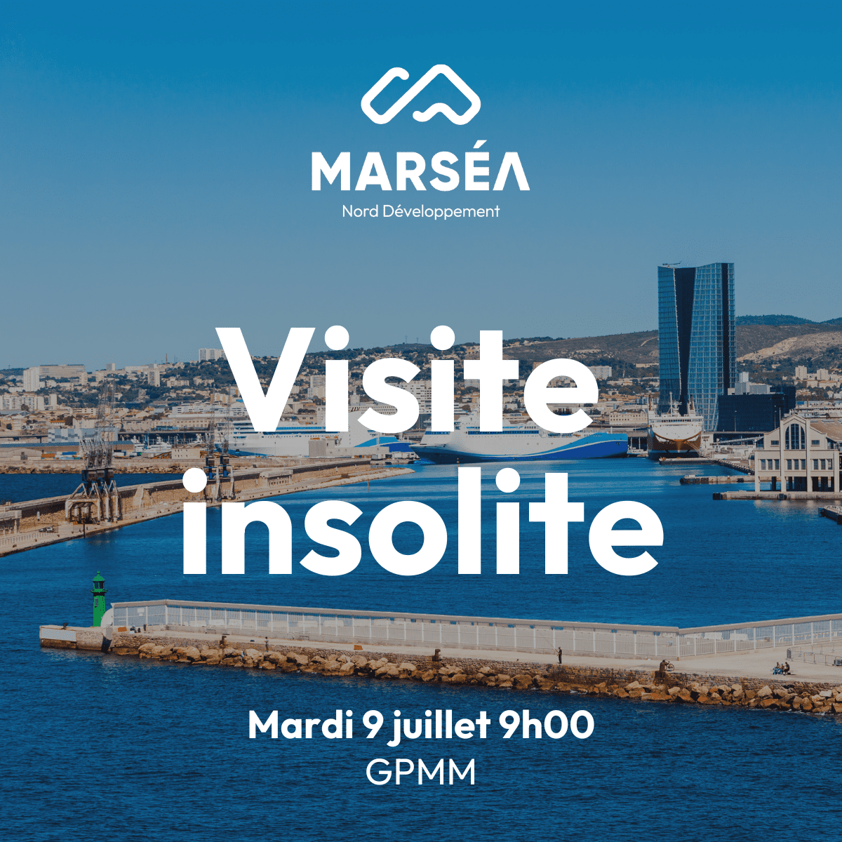 Visite du Grand Port Maritime - Tour la Marseillaise - 09 juillet 2024