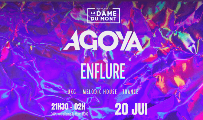 Agoya invite Enflure - La Dame du Mont - 20 juillet 2024
