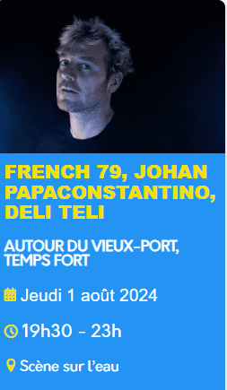 Concert - Marseille invite Athènes - Quai du Port - 01 août 2024