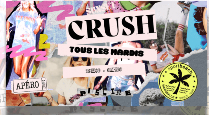 Crush - Sport Beach Marseille - 23 juillet 2024
