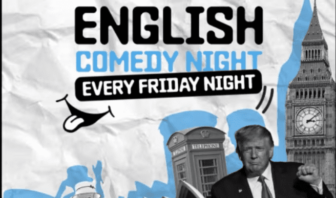 English Comedy Night - Garage Comedy Club - 02 août 2024