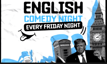 English Comedy Night - Garage Comedy Club - 09 août 2024