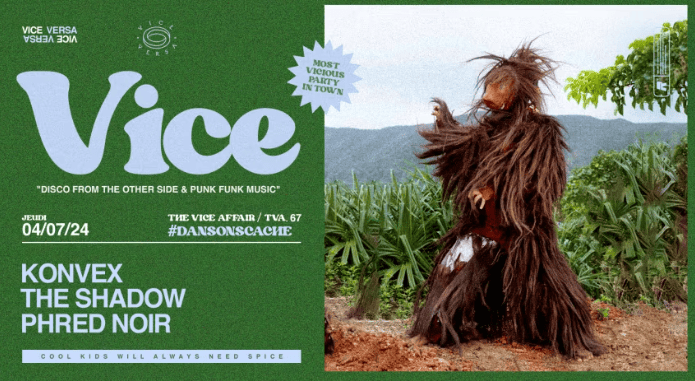 Konvex + The Shadow + Phred Noir - Vice Versa - 04 juillet 2024