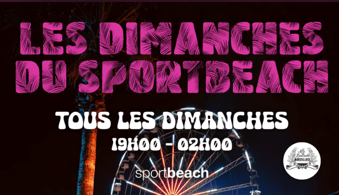 Les Dimanches du Sport Beach Marseille - 28 juillet 2024