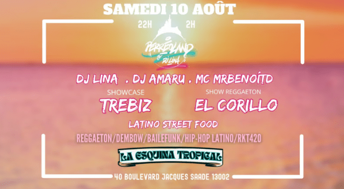 Perreoland by DJ Lina - La Esquina Tropical - 10 août 2024