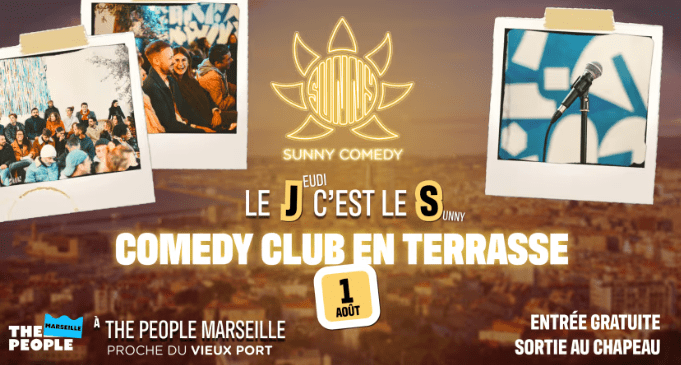 Sunny Comedy Club - The People - 01 août 2024