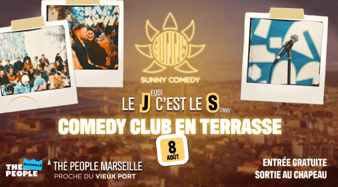 Sunny Comedy Club - The People - 08 août 2024
