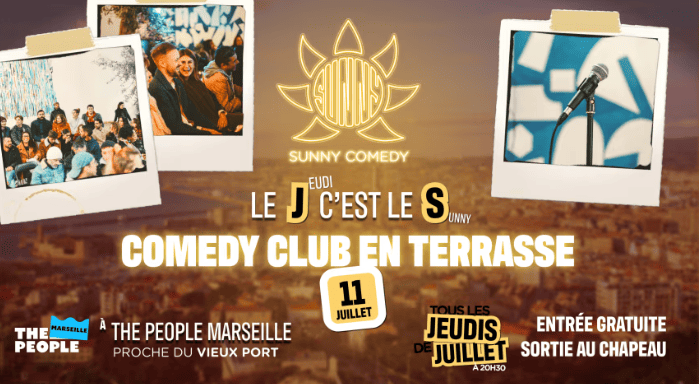 Sunny Comedy Club - The People - 11 juillet 2024
