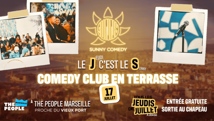 Sunny Comedy Club - The People - 18 juillet 2024