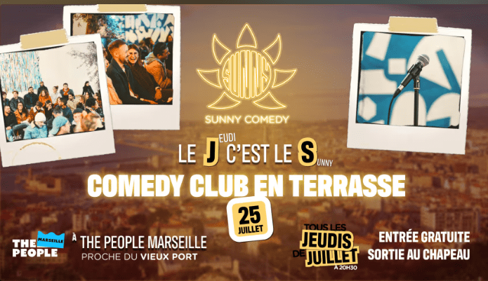 Sunny Comedy Club - The People - 25 juillet 2024