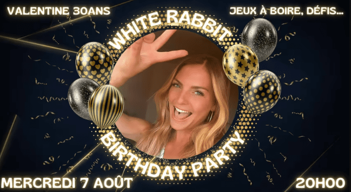 Valentine Birthday Party - White Rabbit - 07 août 2024