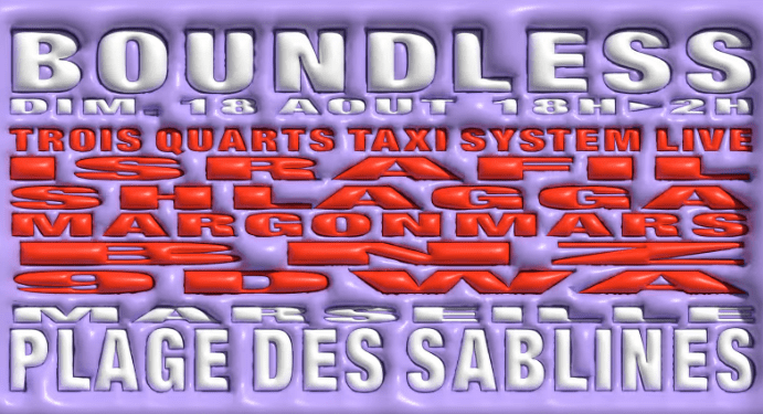 Boundless X La Plage des Sablines - Marseille - 18 août 2024