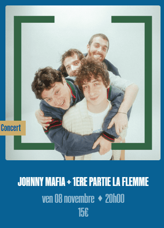 Concert - Johnny Mafia - Le Makeda - Marseille - 08 novembre 2024