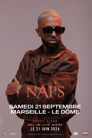 Concert Naps - Le Dôme - Marseille - 21 septembre 2024