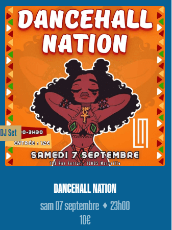 Dancehall Nation - Le Makeda - Marseille - 07 septembre 2024