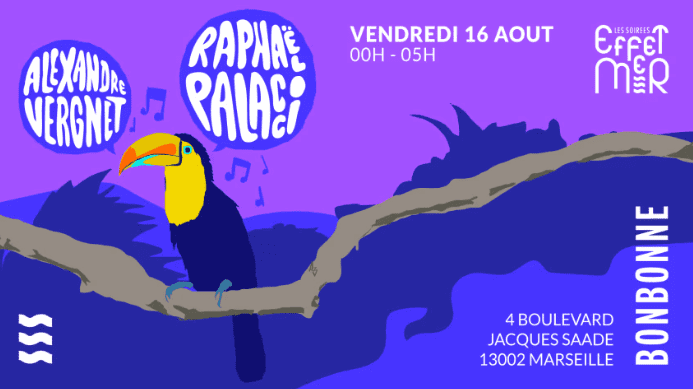 Effet Mer Club X Bonbonne - Raphael Palacci - 16 août 2024