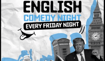 English Comedy Night - Garage Comedy Club - 30 août 2024