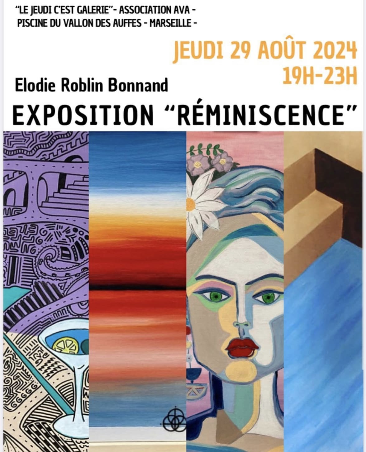 Exposition Reminiscence - Elodie Roblin Bonnand - Vallon des Auffes - 29 août 2024