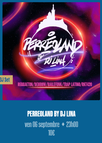 Perreoland by DJ Lina - Le Makeda - 06 septembre 2024