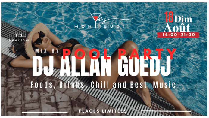 Pool Chill And Drink - Le Club House - 18 août 2024