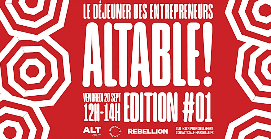 ALTable le Déjeuner des Entrepreneurs #1- 20 septembre 2024