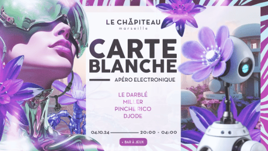 Carte Blanche à Apéro Electronique - Le Chapiteau - 04 octobre 2024