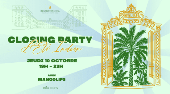 Closing Party de la Terrasse d'Eté X Hidden - Intercontinental - 10 octobre 2024