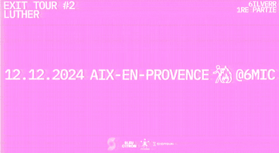 Concert Luther - 6MIC - Aix en Provence - 12 décembre 2024