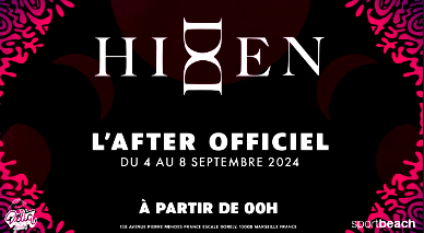 L'After Officiel du Delta Festival - Hidden - 07 septembre 2024