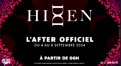 L'After Officiel du Delta Festival - Hidden - 08 septembre 2024