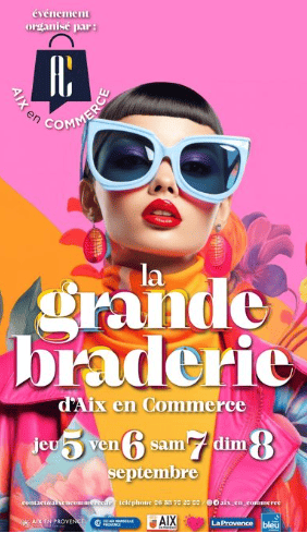 La Grande Braderie - Aix en Commerce - Du 05 au 08 septembre 2024