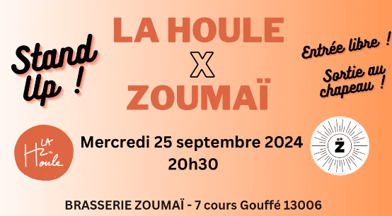 La Houle X Zoumaï - Marseille - 25 septembre 2024