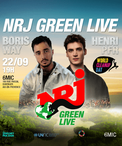 NRJ Green Live - Boris Way & Henri PFR - 6MIC - 22 septembre 2024