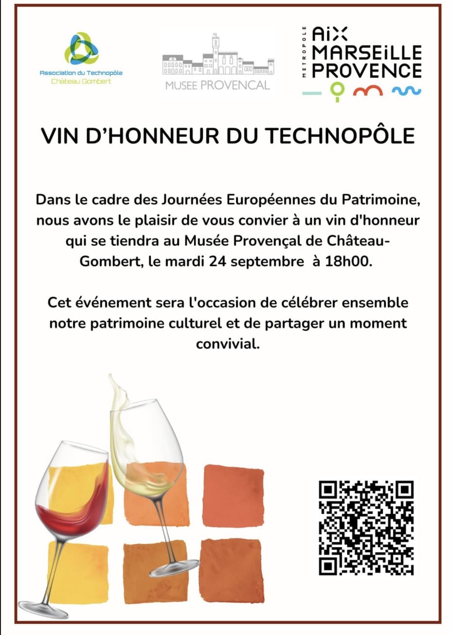 Vin D'Honneur du Technopôle - Aix Marseille Métropole - 24 septembre 2024