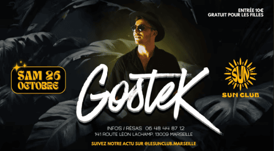 Afrotech Vibes - Sun Club - Marseille - 26 octobre 2024