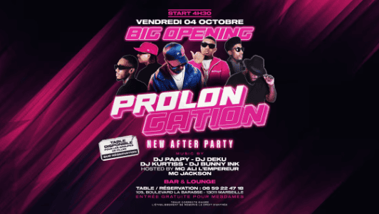 After Prolongation - Ultra Club Marseille - 05 octobre 2024