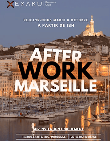 Afterwork au Bar le 143 rue Sainte - 08 octobre 2024