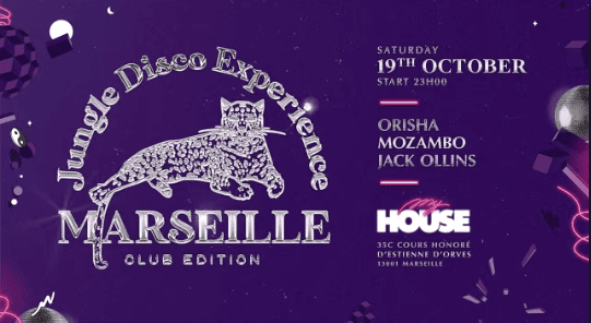 Jungle Disco Experience - My House - 19 octobre 2024