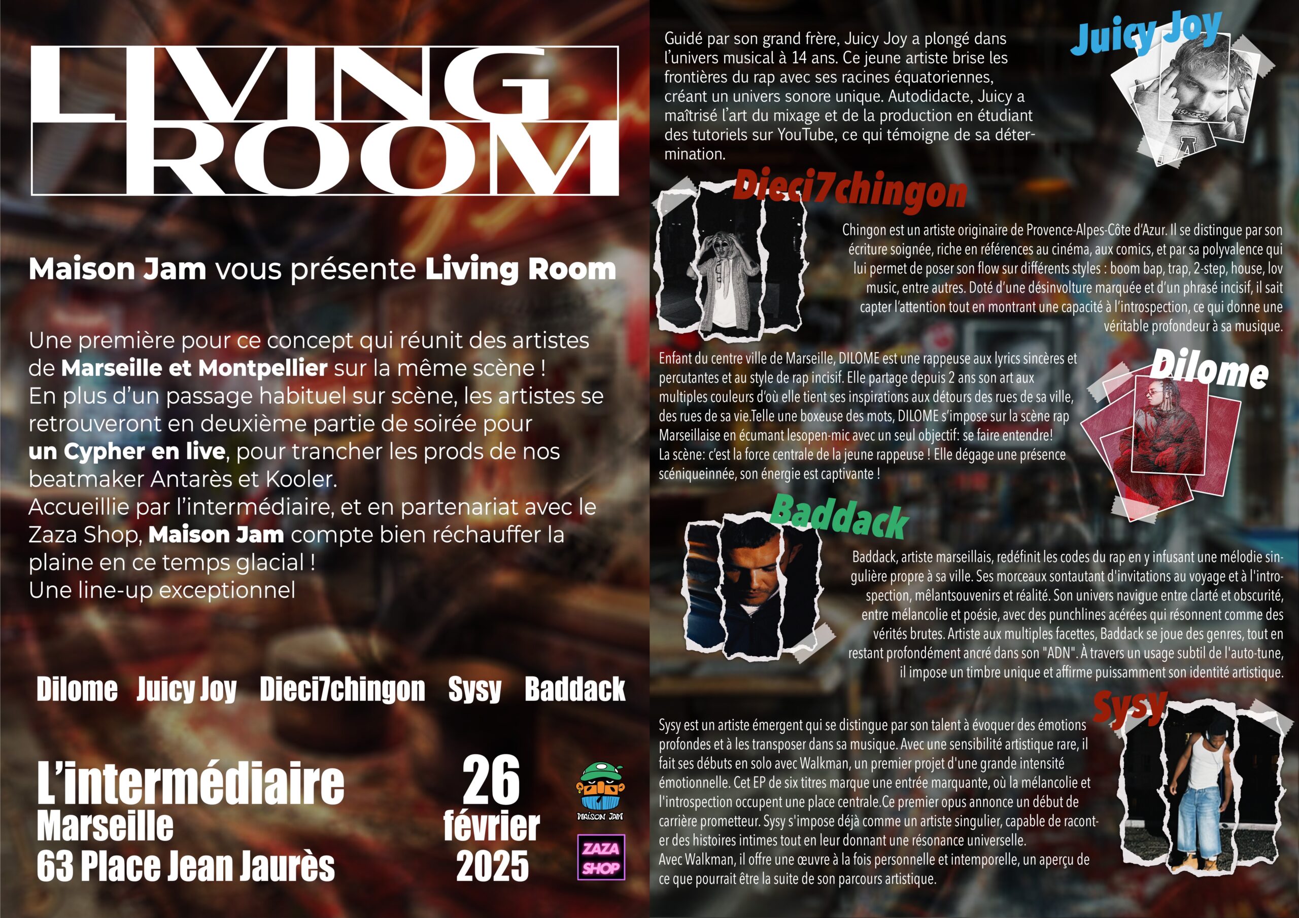 living room marseille montpellier intermediaire 26 fevrier 2025