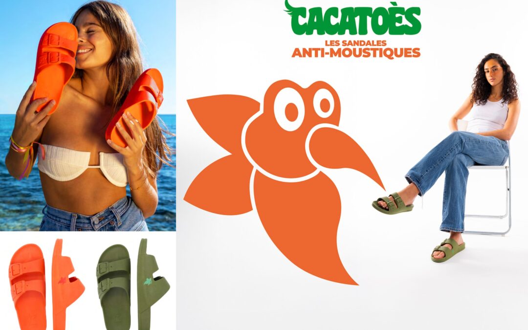 Mosquitoès : La sandale anti-moustiques by Cacatoès