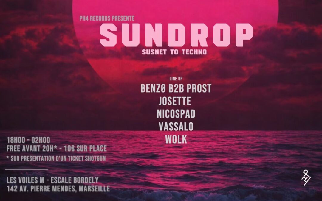 SUNDROP Open Air Marseille 2026 aux Voiles M