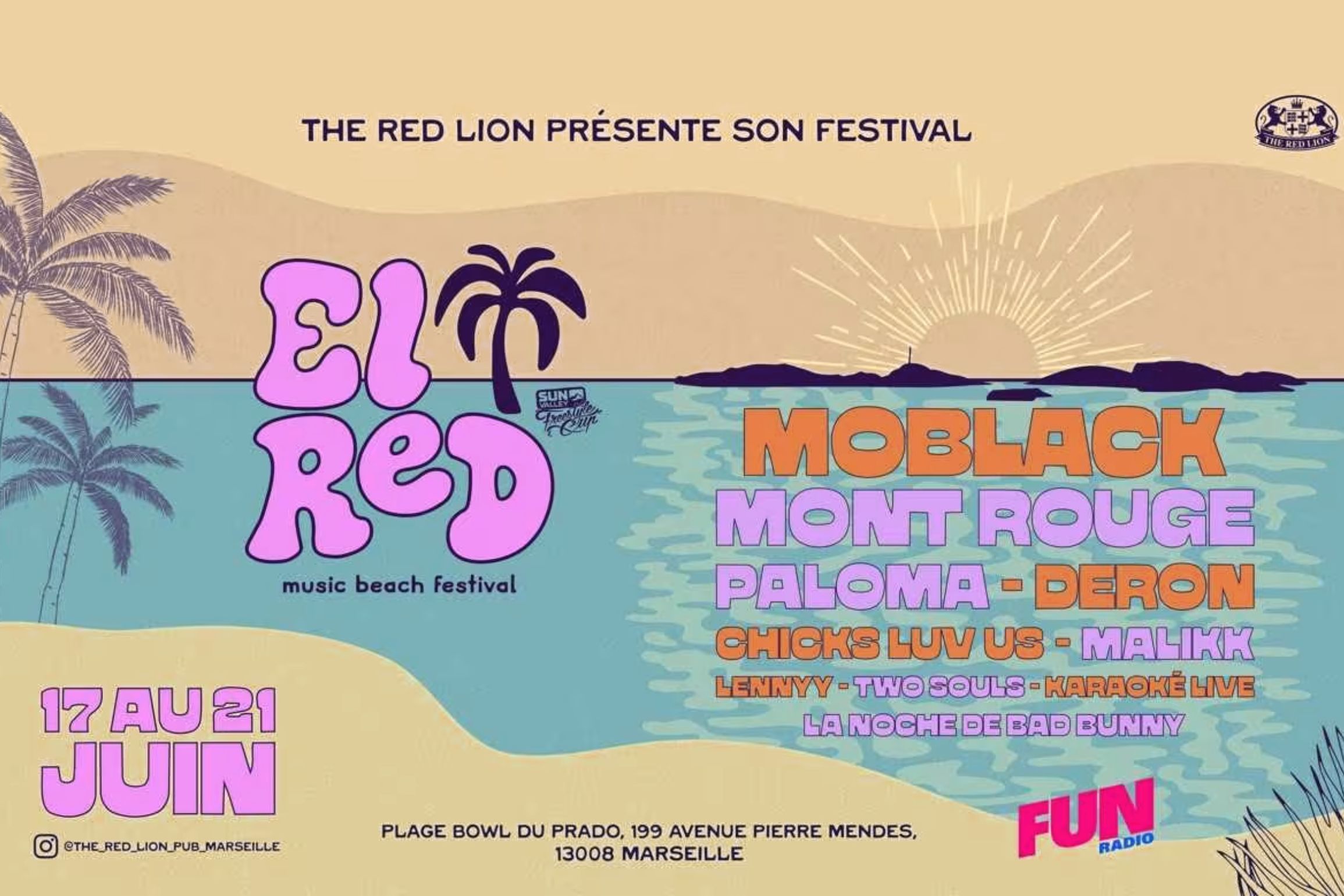 elred marseille 2026 festival red lion marseille