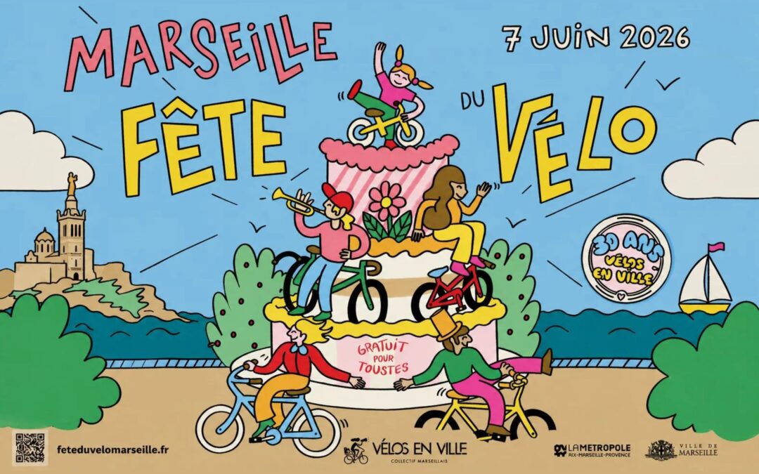 Fête du Vélo 2026 à Marseille : le Prado sans voitures !