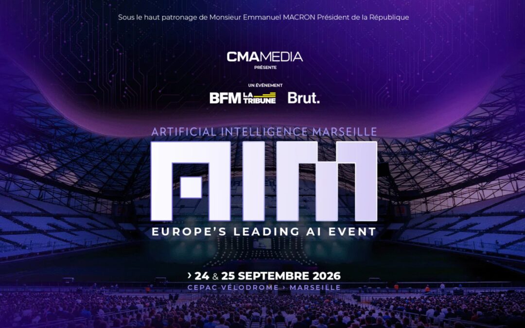 AIM 2026 à Marseille : L’intelligence artificielle investit le Vélodrome pour deux jours de débats, d’innovations et de prospective !